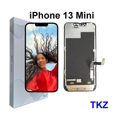 หน้าจอ LCD Oled ดั้งเดิมของ TKZ ทดสอบแล้ว 100% สำหรับ Iphone 13 Mini