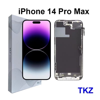 สัมผัสหน้าจอ LCD โทรศัพท์มือถือ iPhone 14 Pro Max อะไหล่