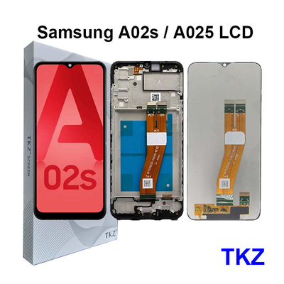 หน้าจอโทรศัพท์ Refurbished LCD สำหรับ ซัมซุงกาแล็กซี A02s A025 จอแสดงผล LCD Touch ชุดประกอบหน้าจอดิจิตอล